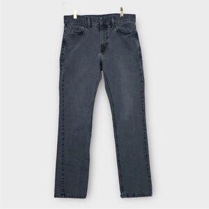 Mott And Bow Slim Fit Straight Leg Jeans Mens 30x30 Grey Wash Jeans Denim Pants